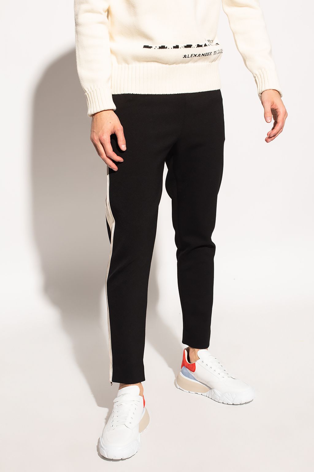 Side-stripe trousers Alexander McQueen - IetpShops US Side-stripe trousers Alexander McQueen - IetpShops US